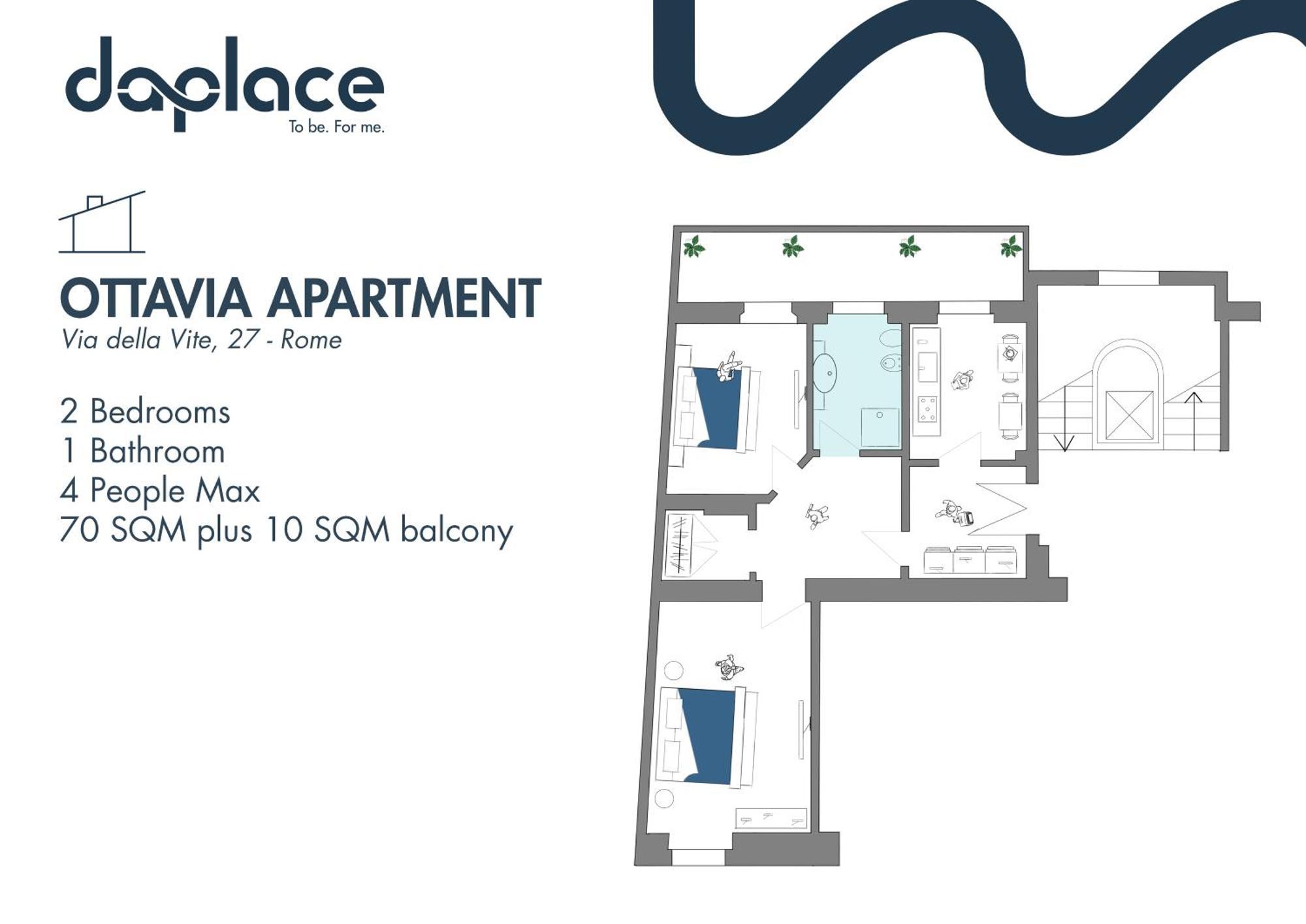 Daplace - Ottavia Apartamento Roma